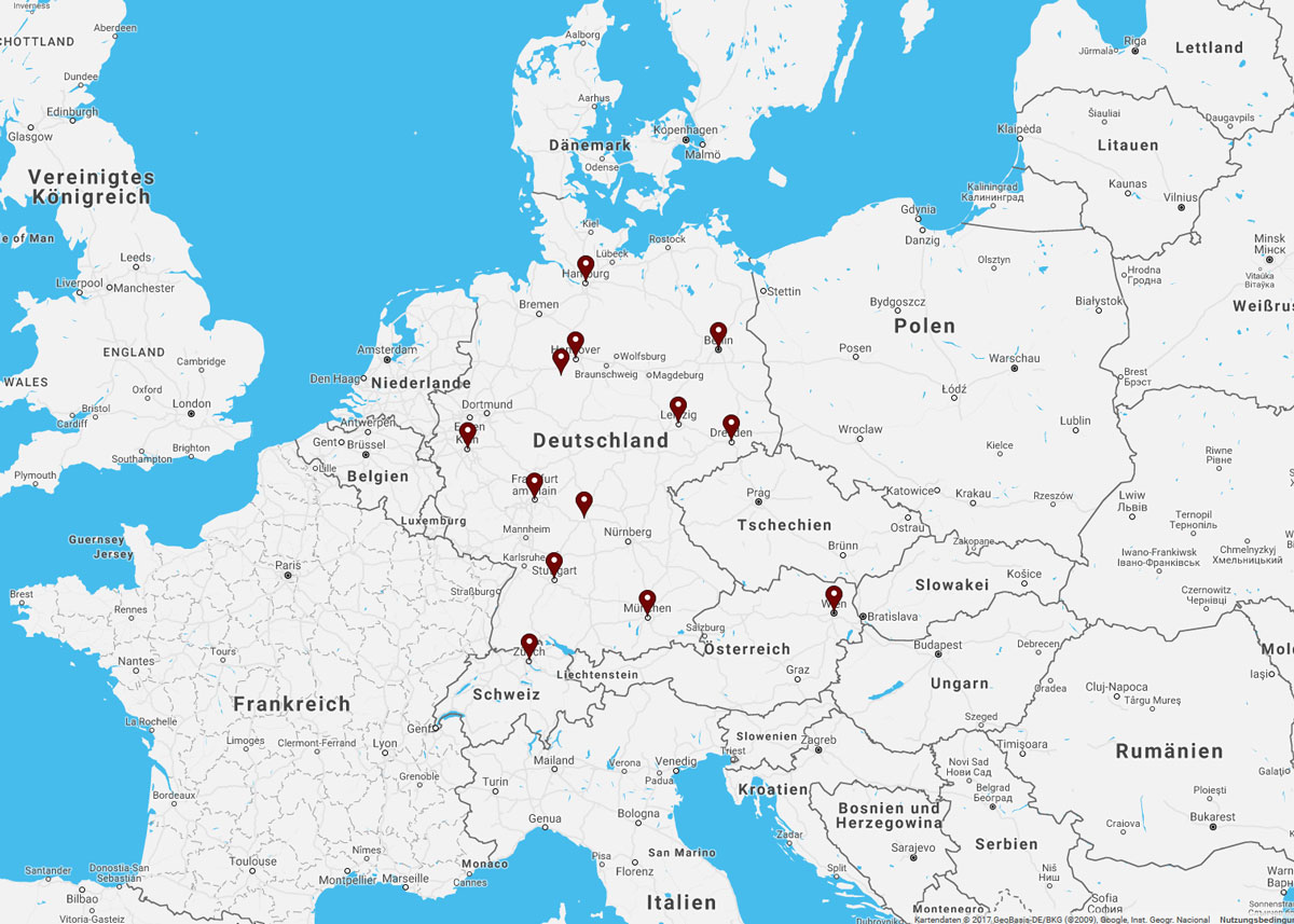 Deutschland, Österreich & Schweiz – MSA ist überall aktiv!